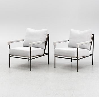 Jonas Ihreborn, a pair of 'Seventy Five' easy chairs.