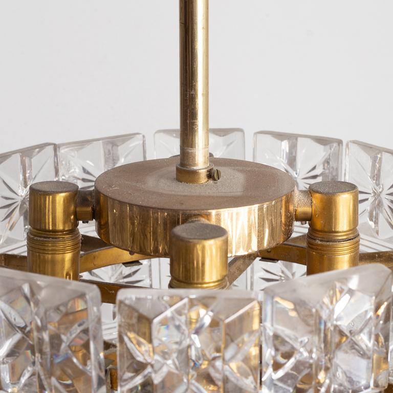 Taklampa, Orrefors, 1900-talets andra hälft.