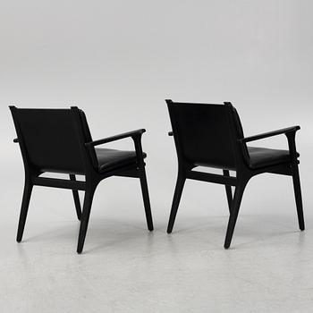 Space Copenhagen four 'Ren' dining chairs from Stellar Works.
