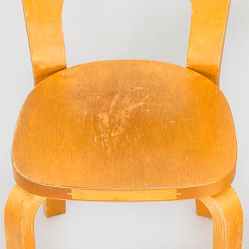 Alvar Aalto, two 1940s 'A65' chairs for O.Y. Huonekalu- ja Rakennustyötehdas A.B.