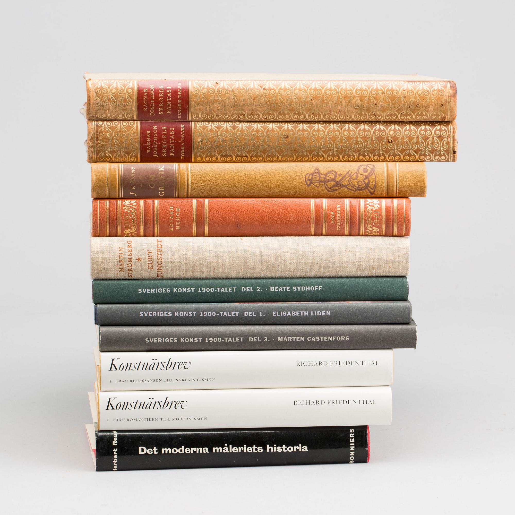 11 ART BOOKS.