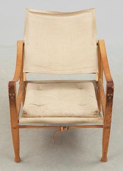 FÅTÖLJ, "Safari", Kaare Klint, märkt Rud. Rasmussens snedkerier, Danmark. Formgiven 1933.