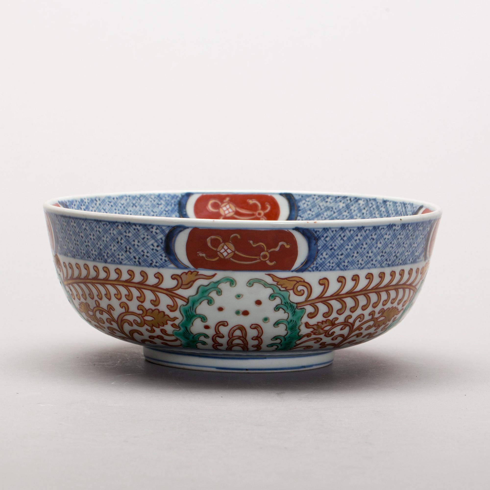 SKÅL, porslin, Japan, omkring 1900.