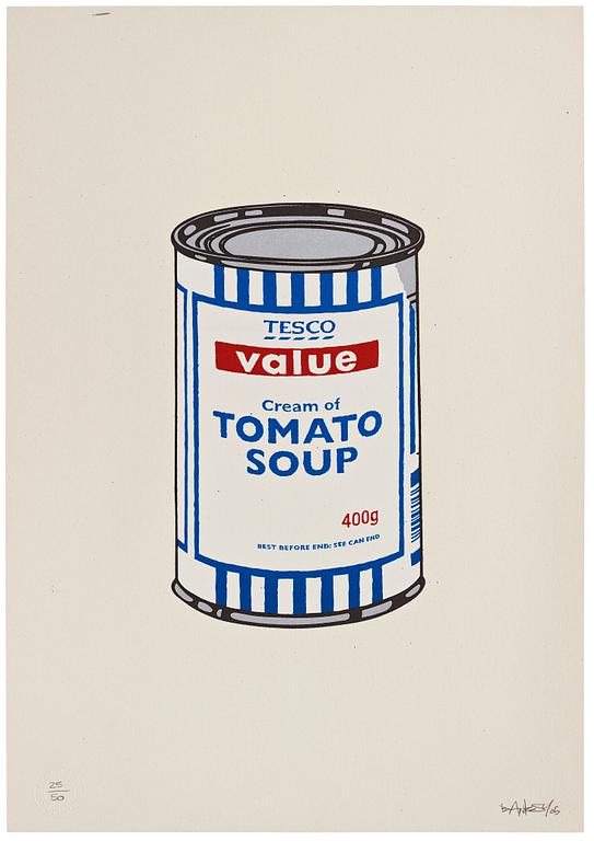 Banksy, "Soup Can".