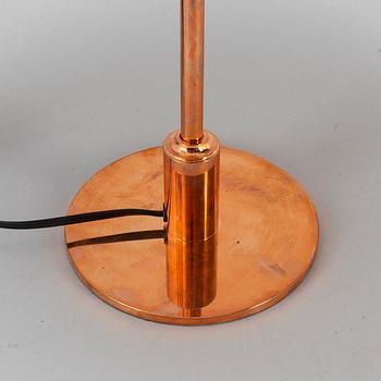 POUL HENNINGSEN, a '31/2-21/2' copper table lamp, Louis Poulsen Denmark.