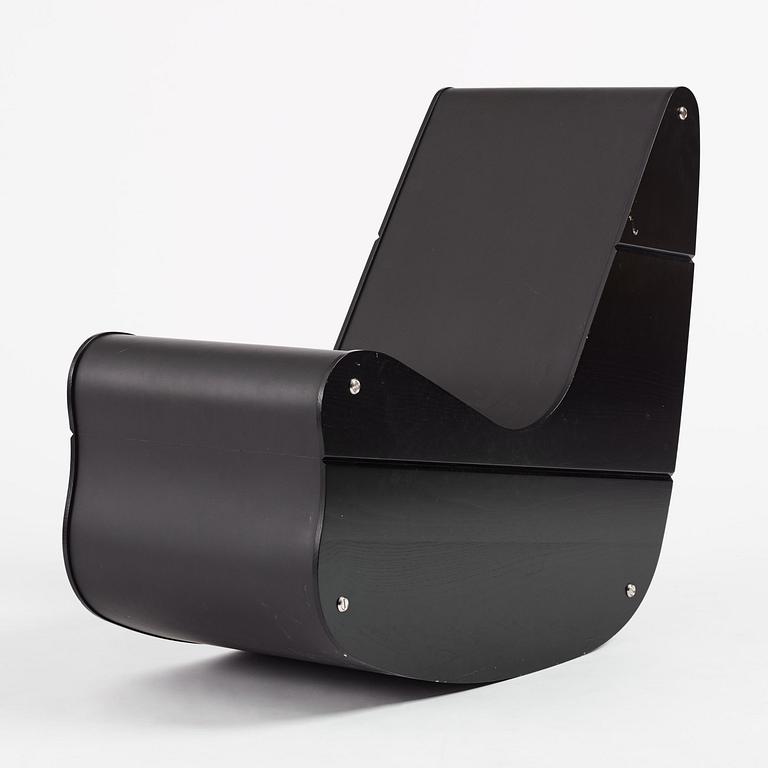 Frederick John Kiesler, a "Correalist Rocker" chair, Wittmann Möbelwerkstätten, Austria, post 2002.