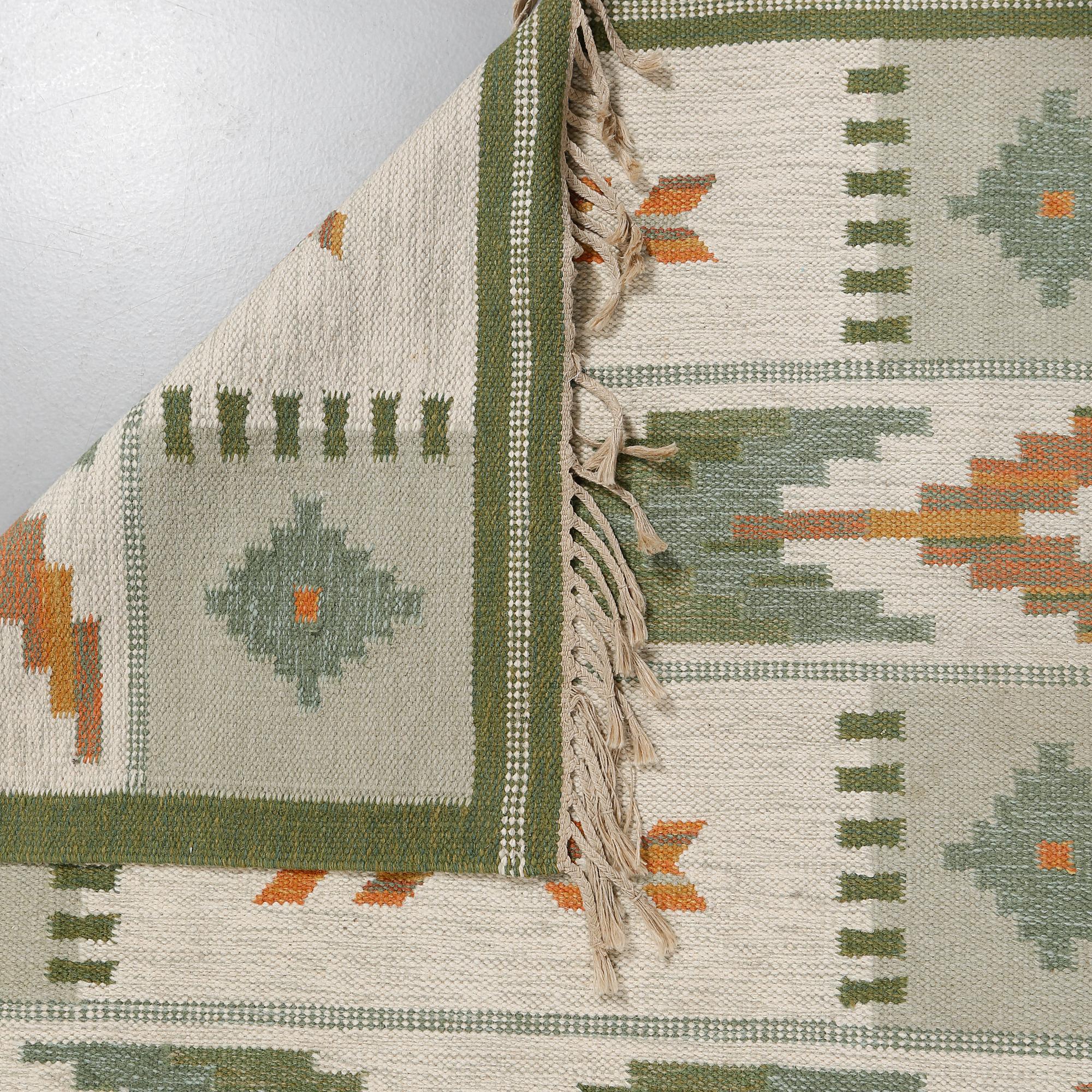 MATTA, rölakan, monogramsignerad MJ, 1900-talets andra hälft, ca 200 x 144 cm.