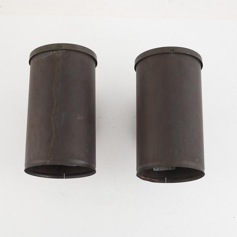 Holger Johansson, a pair of wall lamps, Westal.