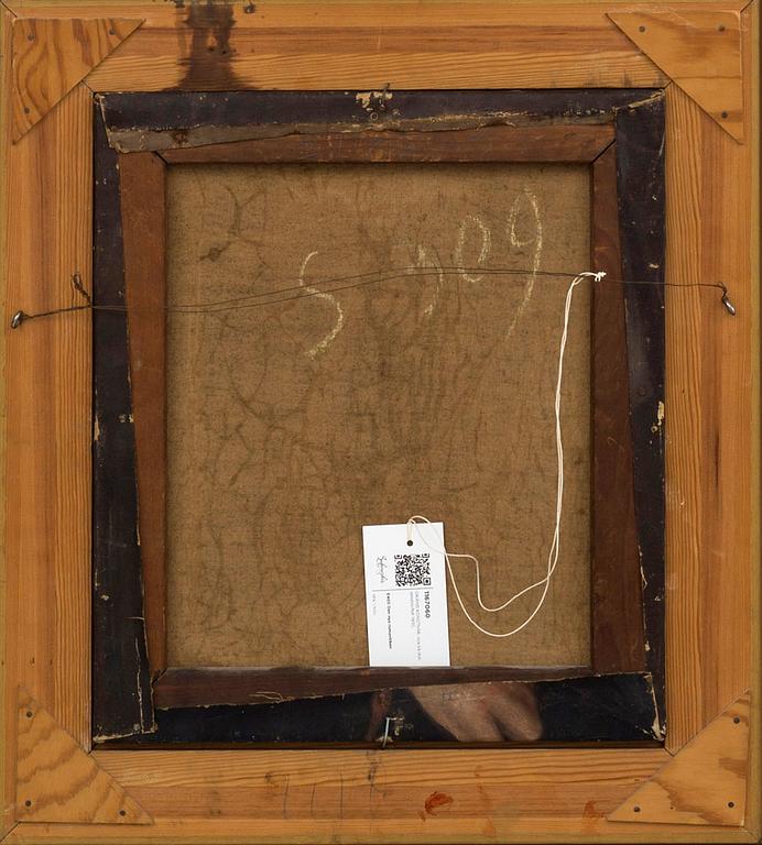 Unidentfied artist, oil on canvas, turn of the century 1900.