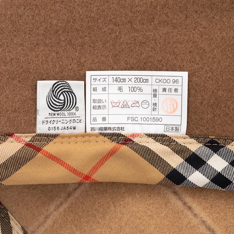 Burberry, blanket.
