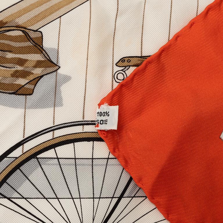Hermès, scarf, "Les Bécanes".