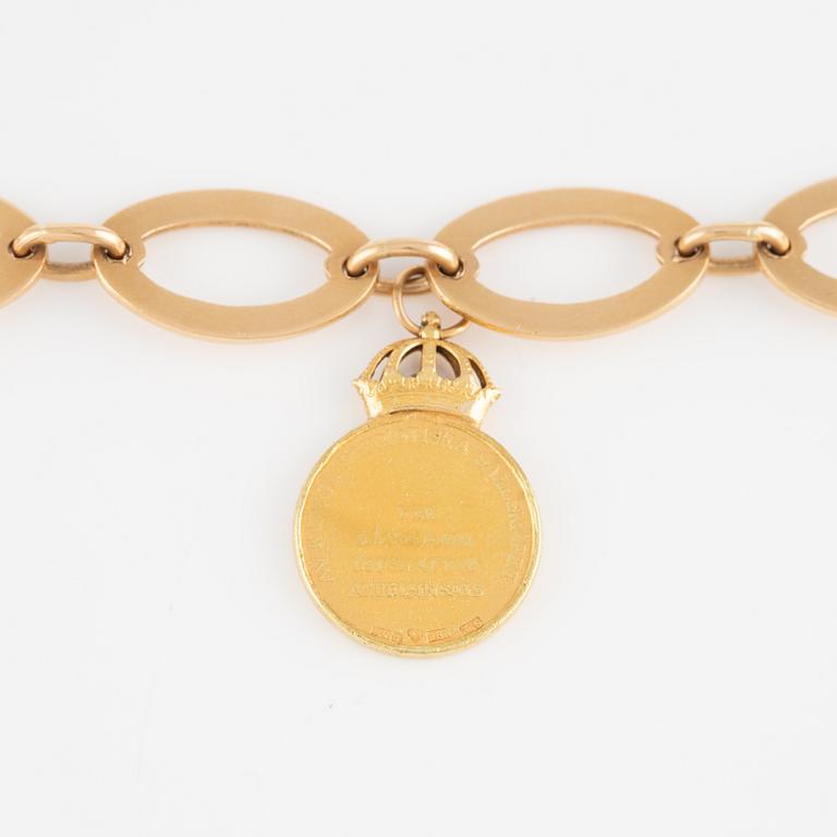 Bracelet, 18K gold, Borgila.
