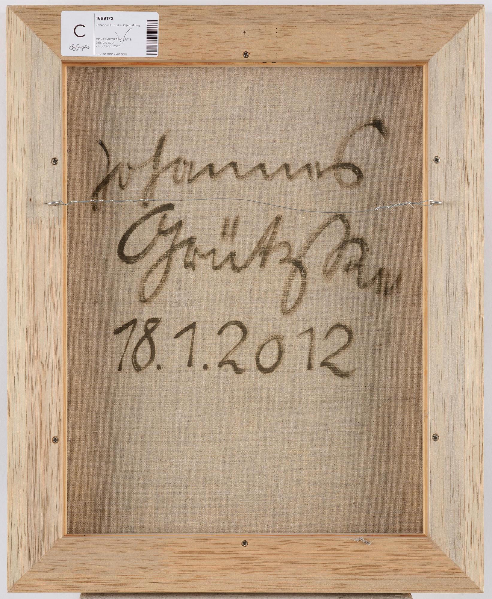 Johannes Grützke, Untitled.