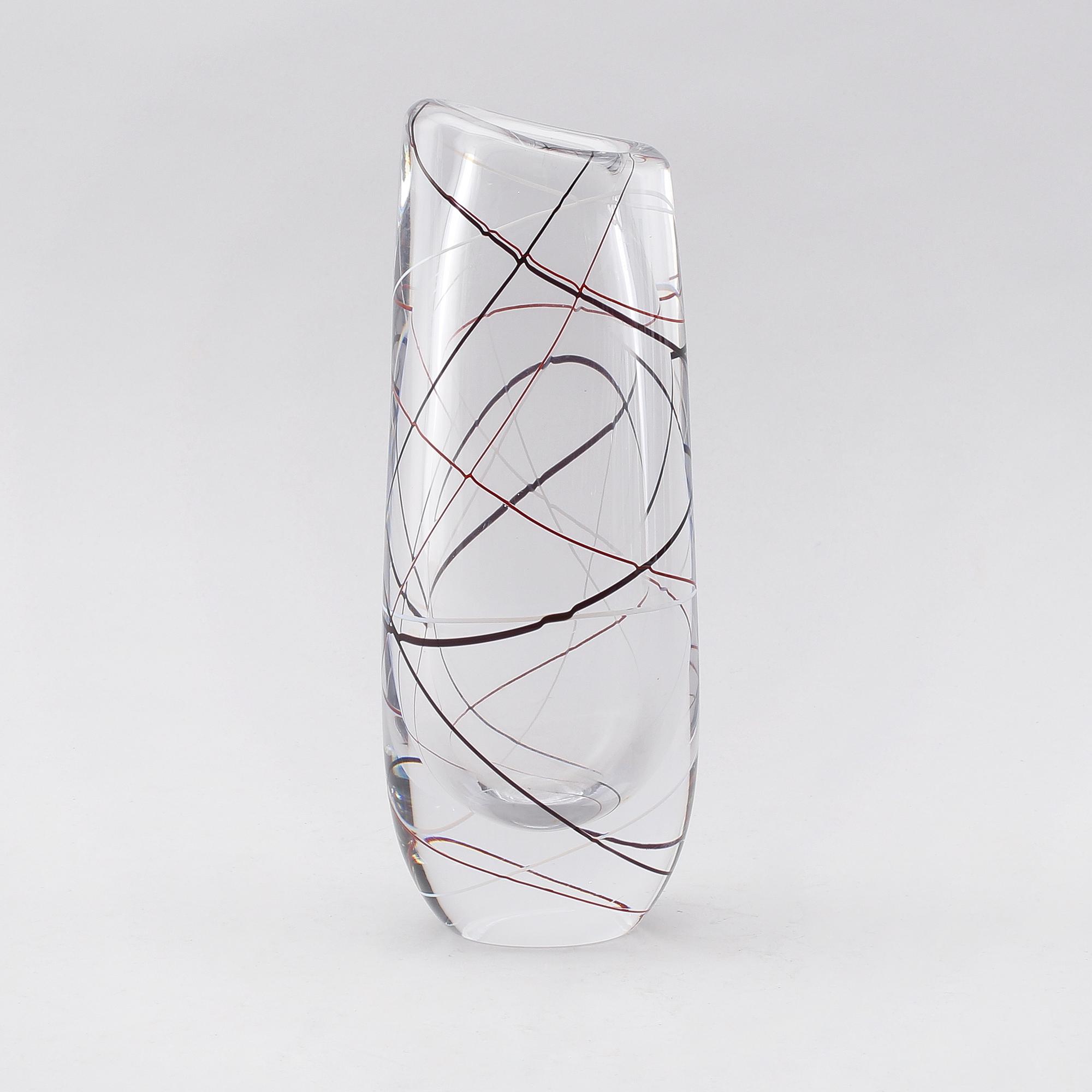 VAS, glas, Vicke Lindstrand, Kosta.