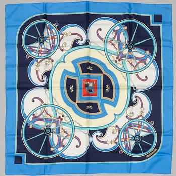 Hermès, scarf, "Washington's Carriage".
