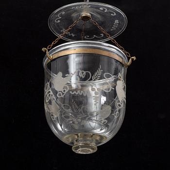 A late 19th century ceiling light.