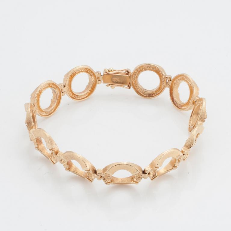 ARMBAND, 18K guld.