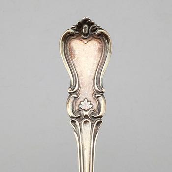 SOPPSLEV, silver, Stockholm 1871. Vikt ca 180 gram.