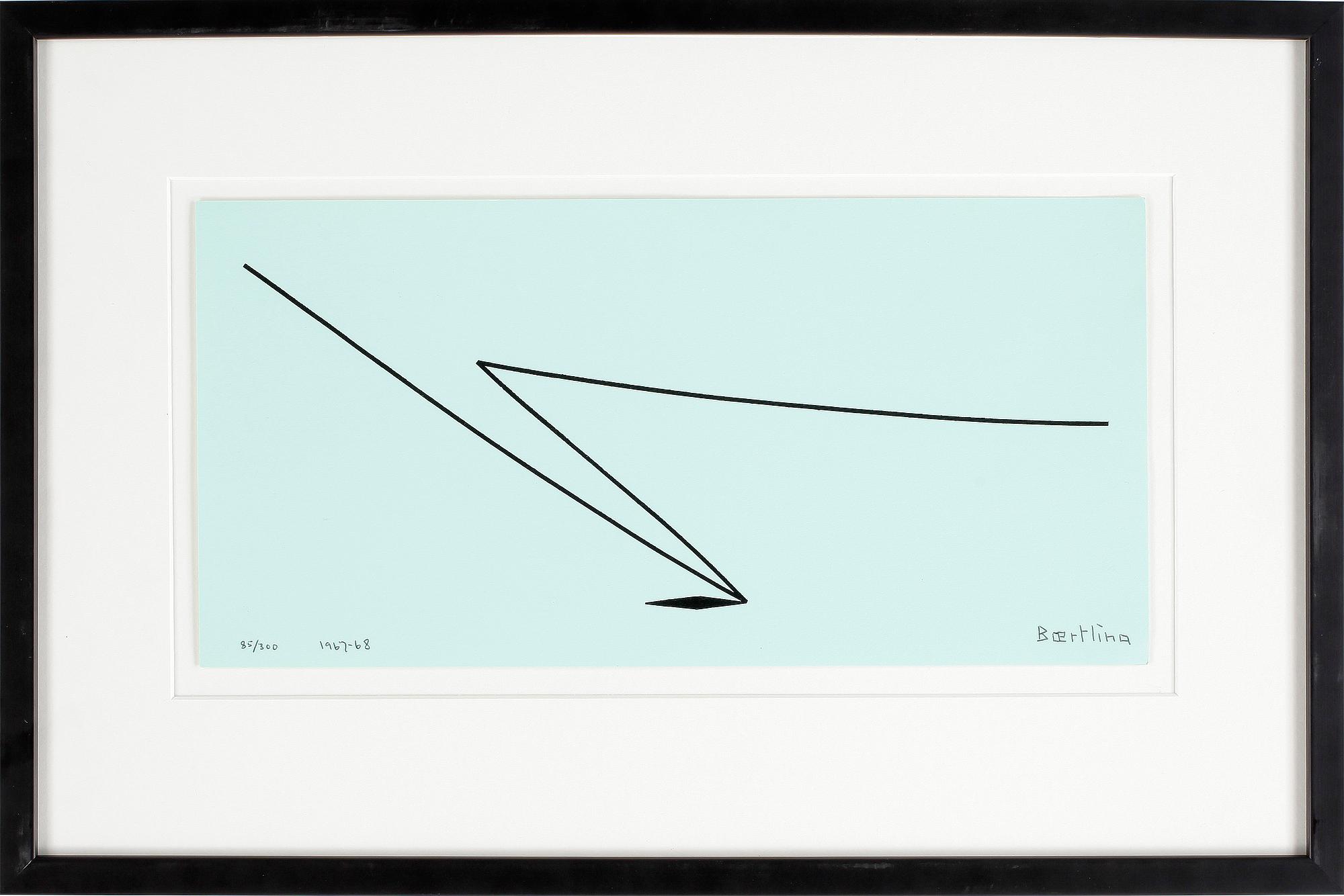 OLLE BAERTLING, färgserigrafi, signerad och daterad 1967-68, numrerad 85/300.