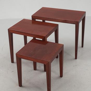 SATSBORD, 3 delar, Severin Hansen, Haslev, Danmark, 1950/60-tal.