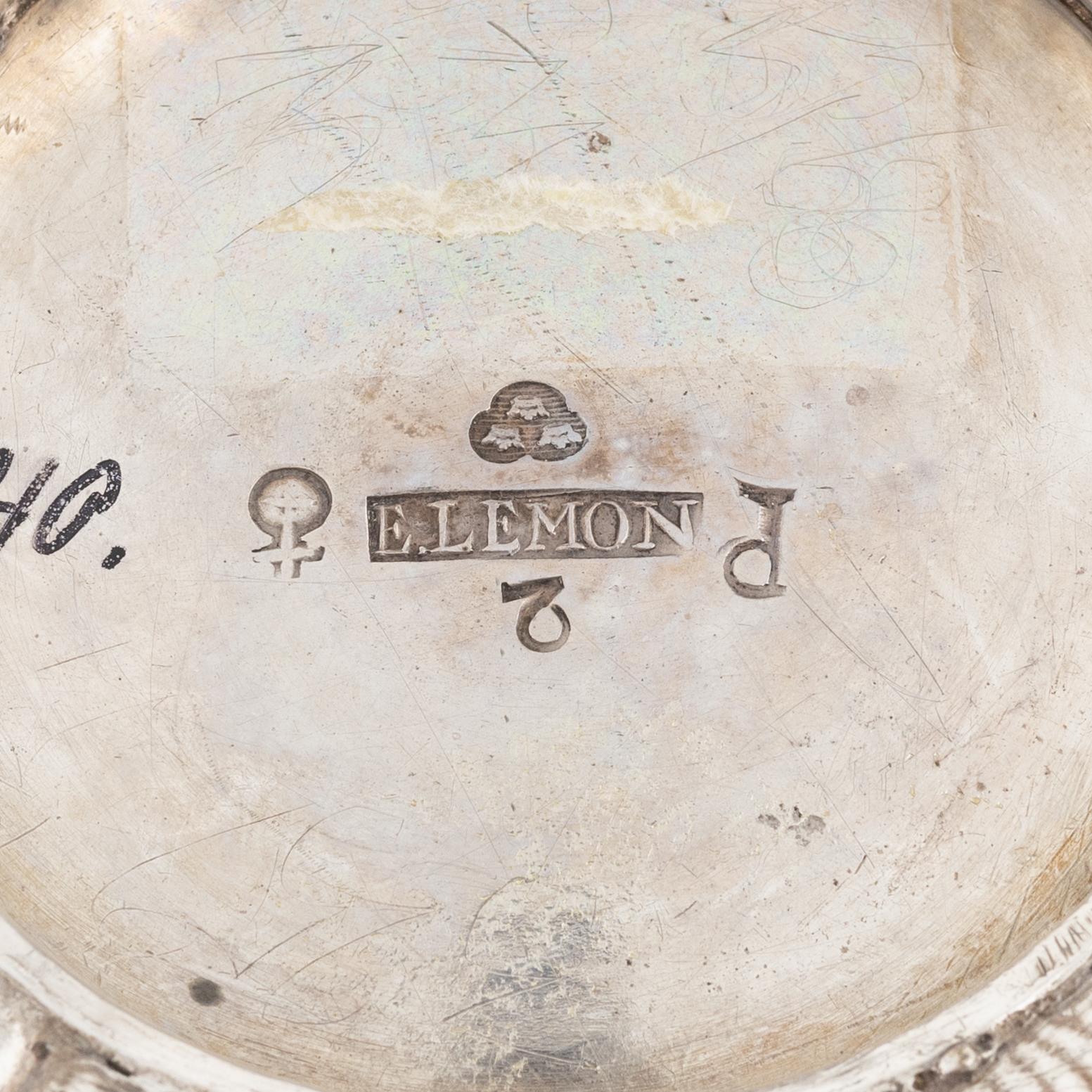 Erik Lemon, bägare, silver, Uppsala 1797.