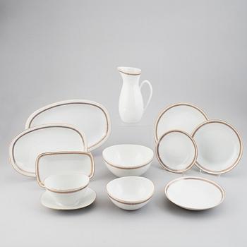 MATSERVIS, 58 delar, porslin, "Elegance", Rörstrand.