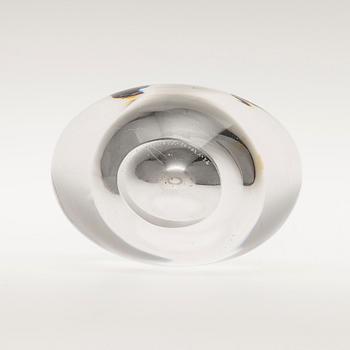 GLASSKULPTUR, "Hjärta", signerad Timo Sarpaneva, Iittala -56.