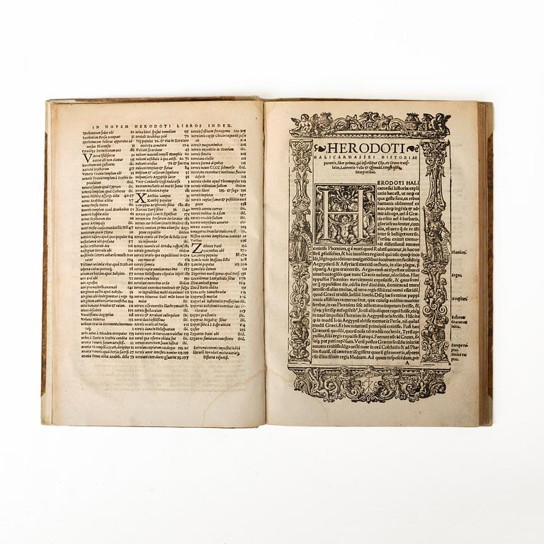 With 2 fine woodcut borders, 1537.