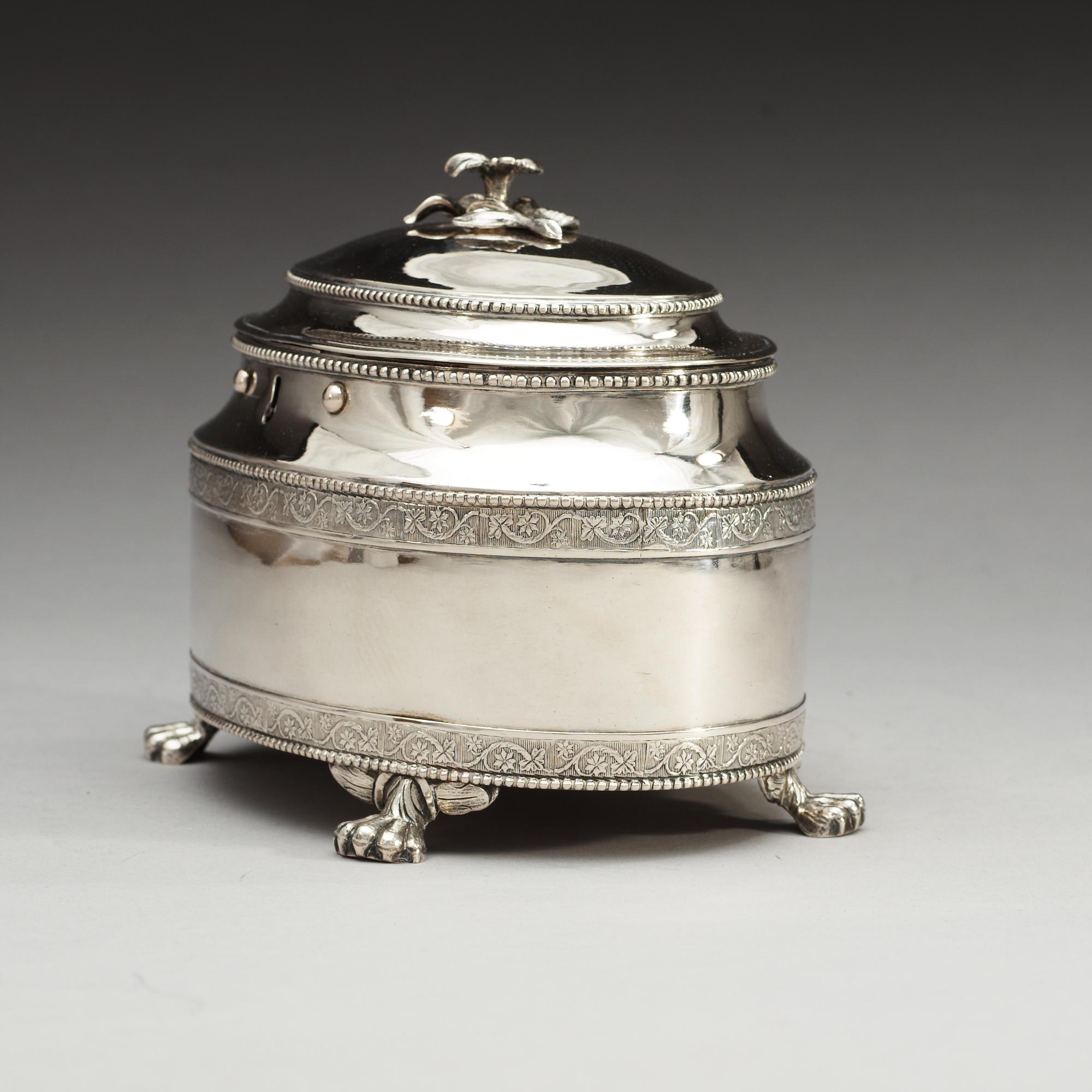 SOCKERSKRIN, av Nils Tornberg, Linköping, 1792. Gustavianskt.