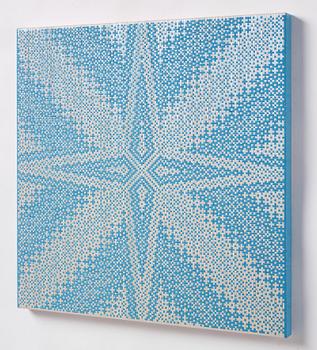 Twan Janssen, "Untitled (old, blue, star)".