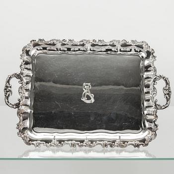 BRICKA, silver, Kultakeskus Tavastehus 1969. Vikt 1685 g.