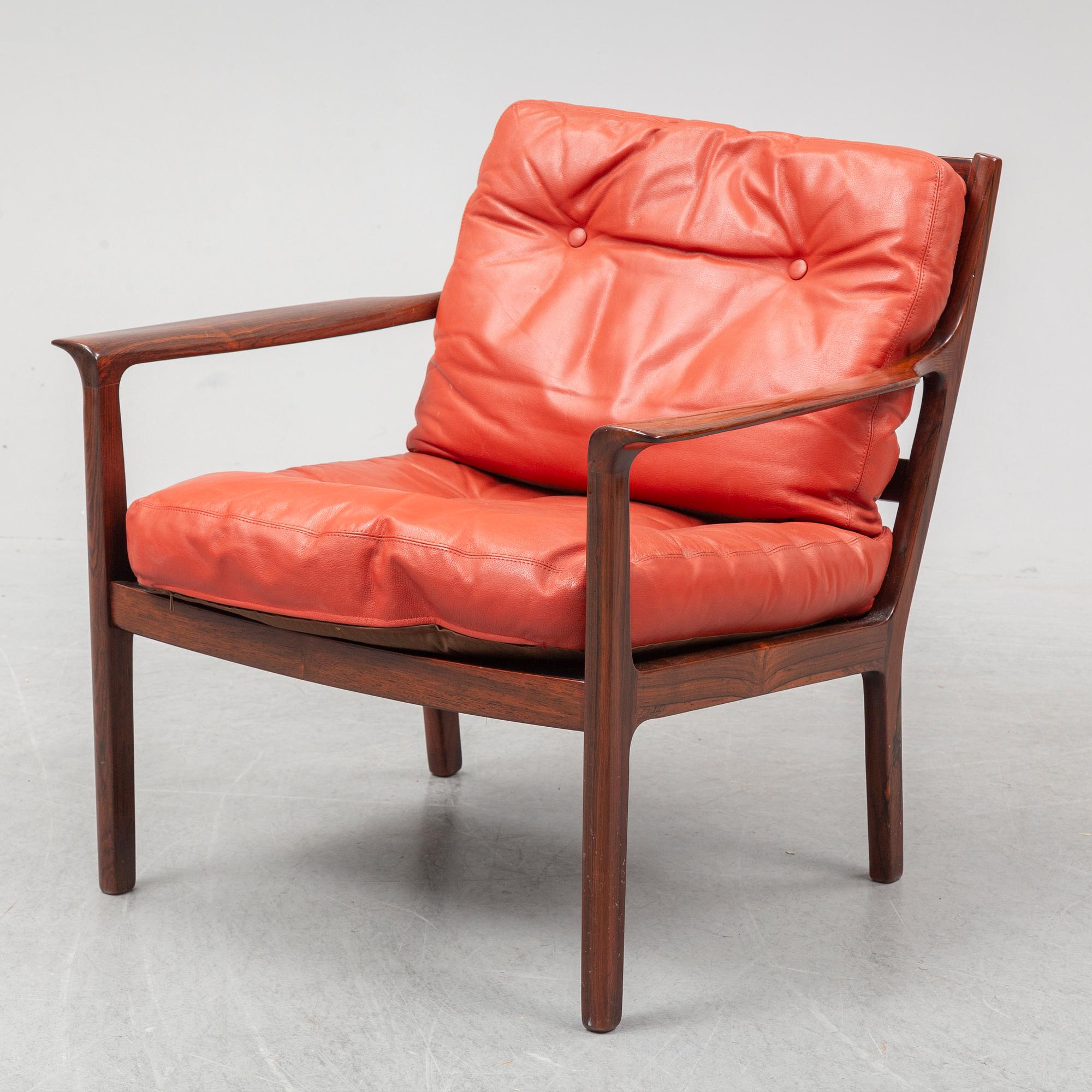 FREDRIK A KAYSER, an easy chair, 'Nr. 935', Vatne Möbler, Norway, 1950's/60's.