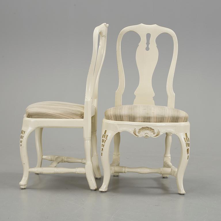 STOLAR, 2st, snarlika, rokoko, 1700-talets andra hälft.