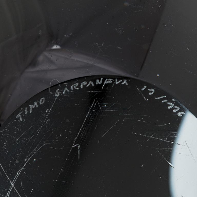 Timo Sarpaneva, glasskulptur, "Claritas", signerad Timo Sarpaneva 19/1996.