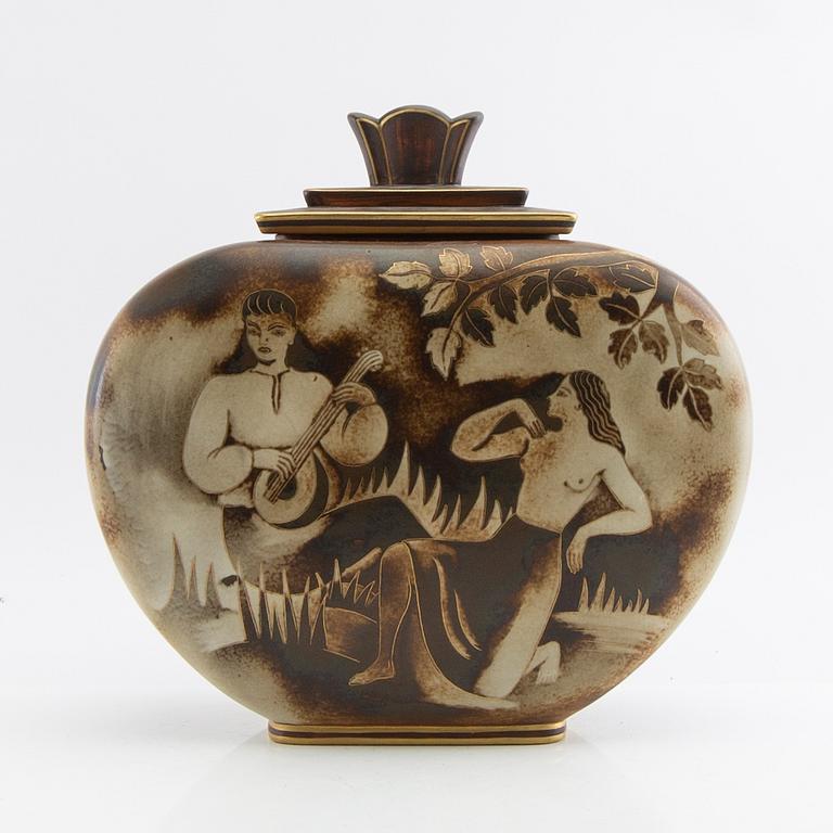 Gunnar Nylund, Lock urn "Flambé" Rörstrand - Lidköping.