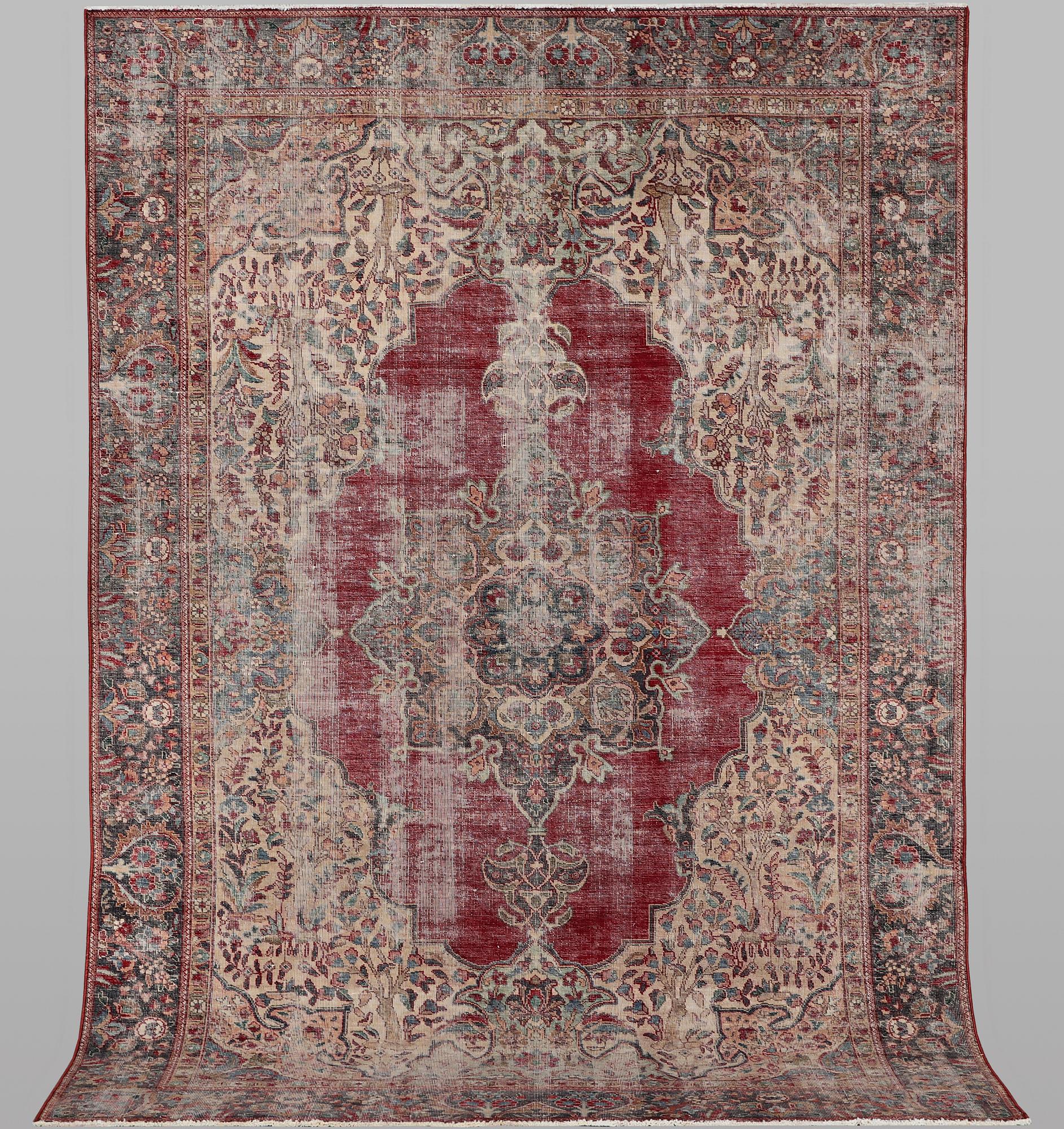Matta, Persisk, Vintage design, ca 298 x 190 cm.