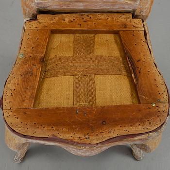 STOL, rokoko, 1700-tal.