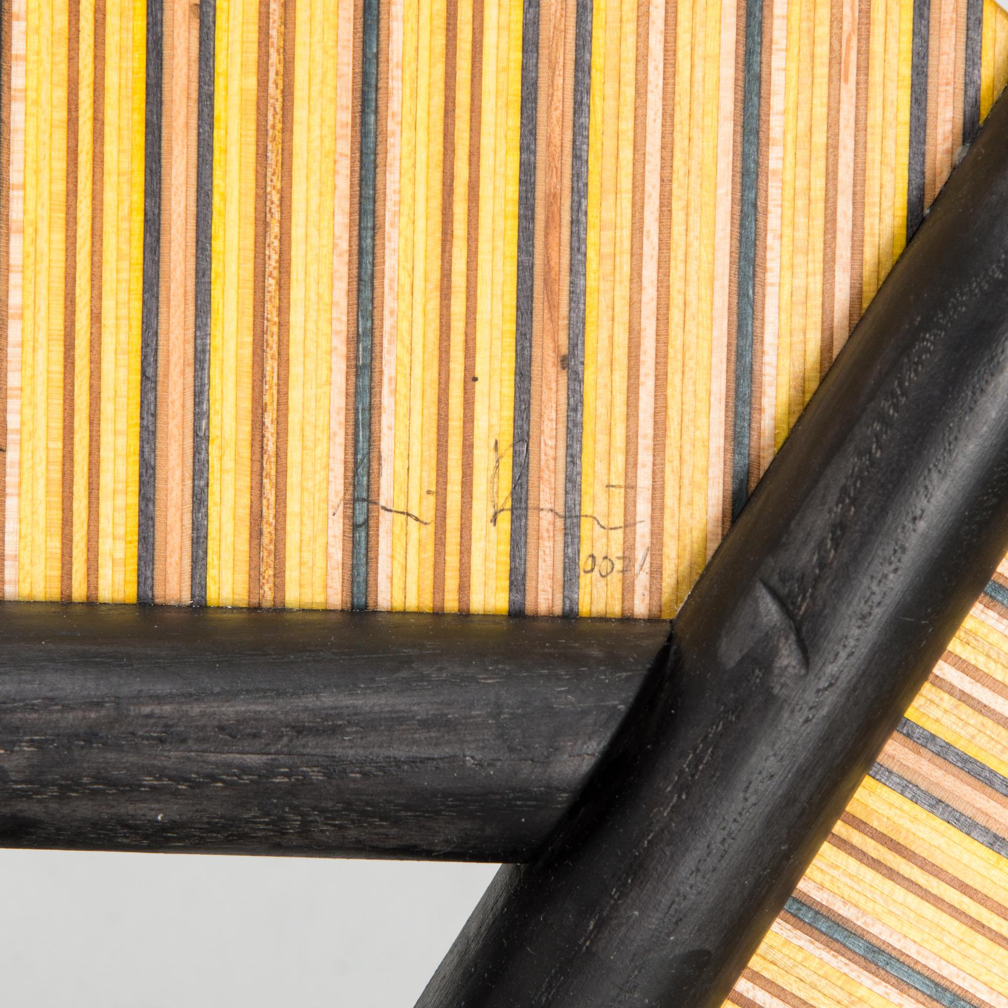 ALEKSI PUUSTINEN, Stool, signed and numbered.