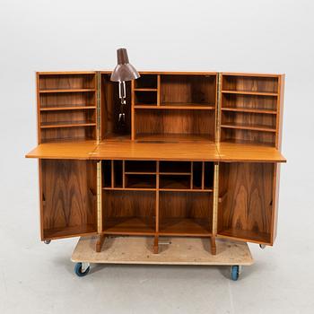 Niels Erik Glasdam Jensen  skrivbord/skåp  "Magic box" Vantinge möbelindustri 196070-tal.