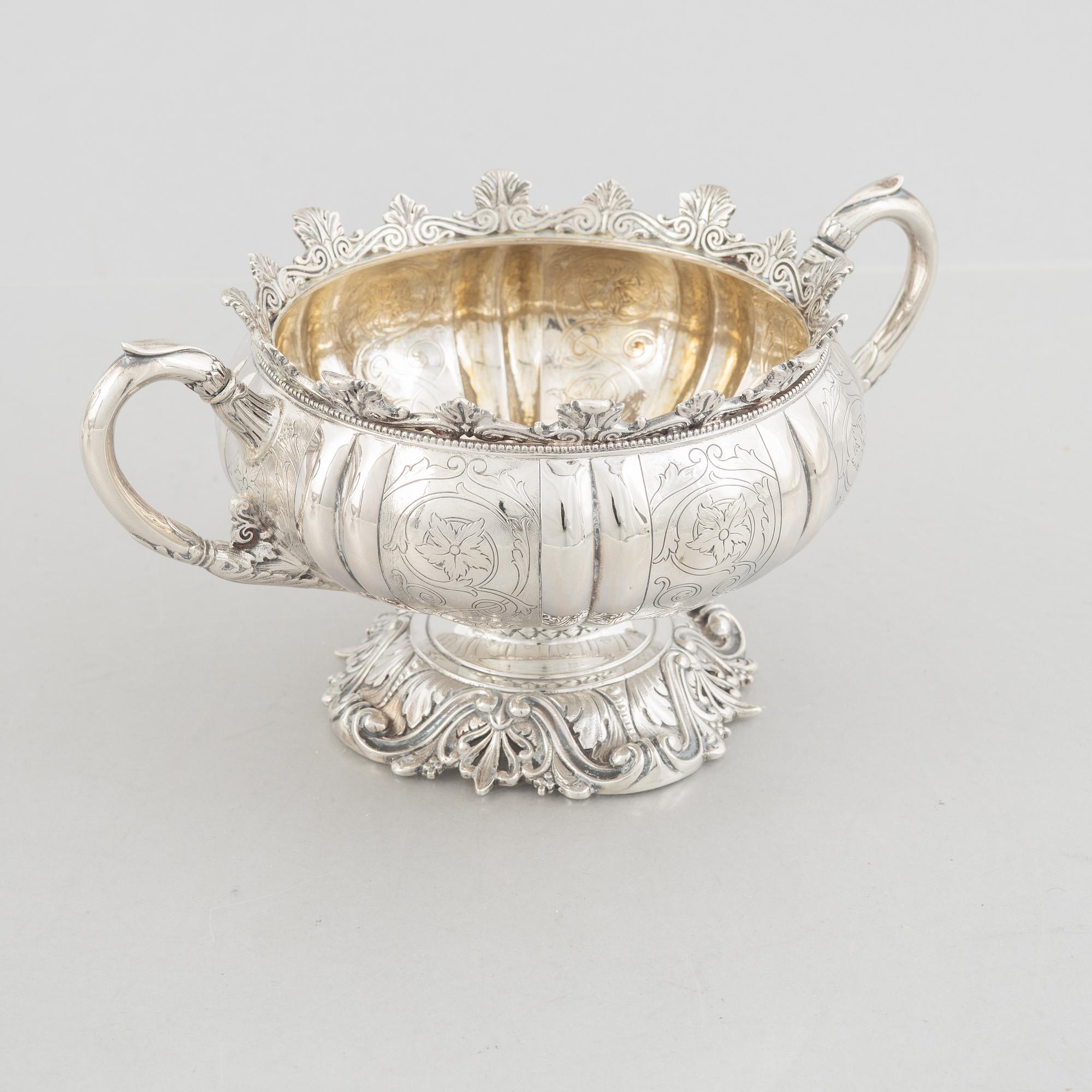 Kaffeservis, 3 delar, sterlingsilver, Michelsen, Danmark, 1926.