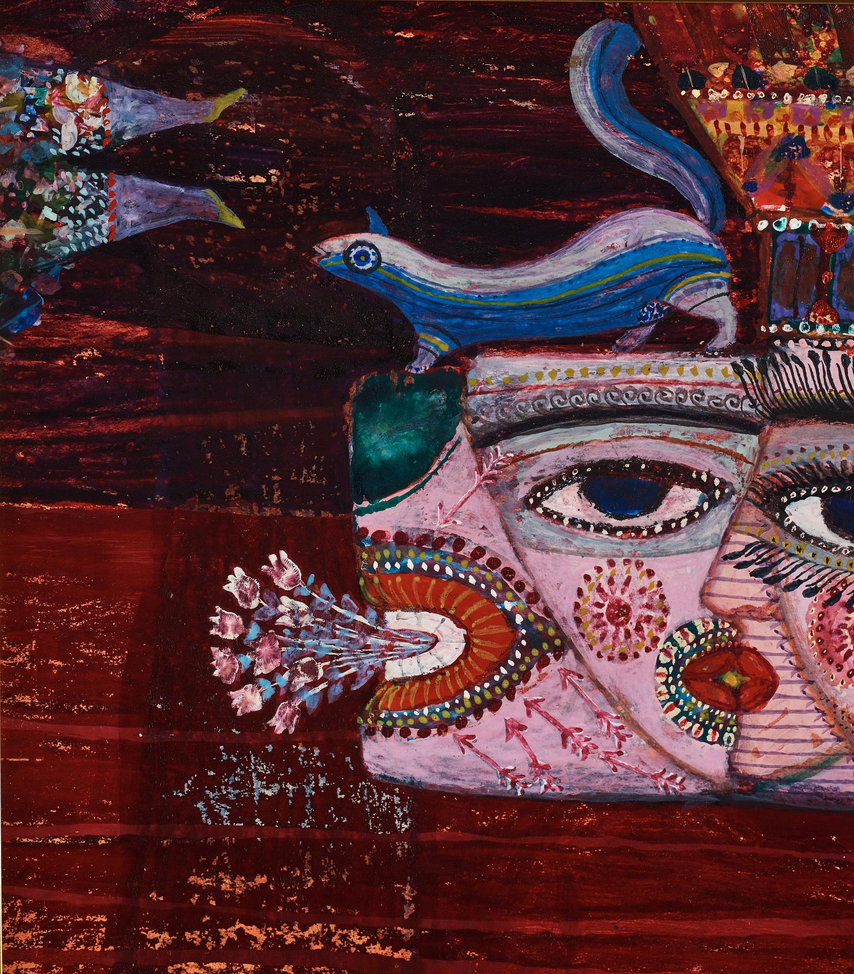 MAX WALTER SVANBERG, gouache, signerad Max Walters och daterad 52.