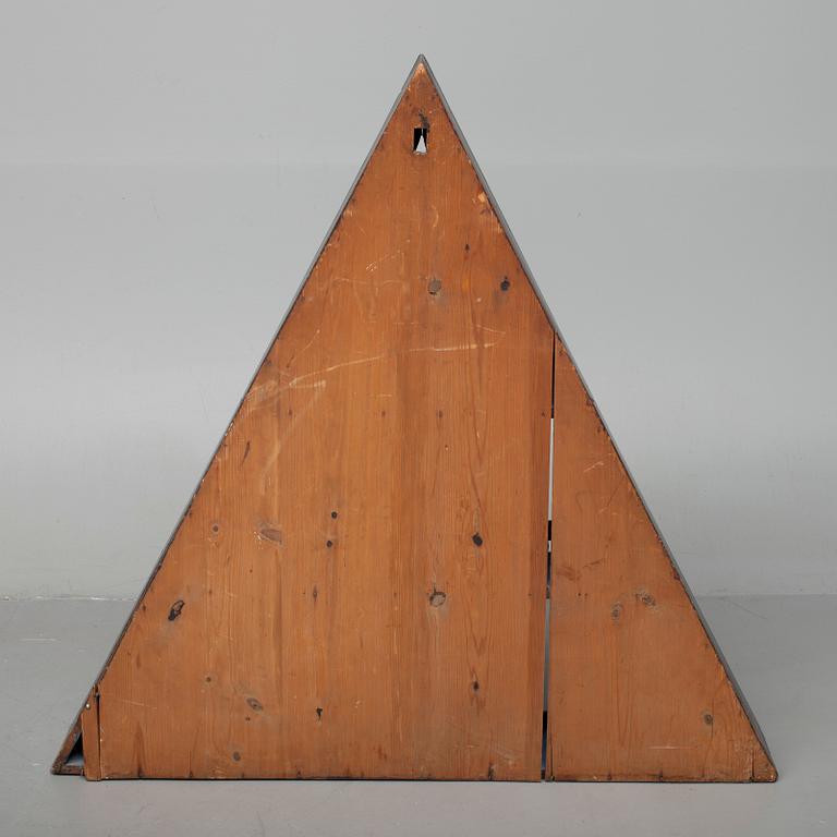 VÄGGHYLLA, allmoge, sannolikt Danmark 1800-tal.