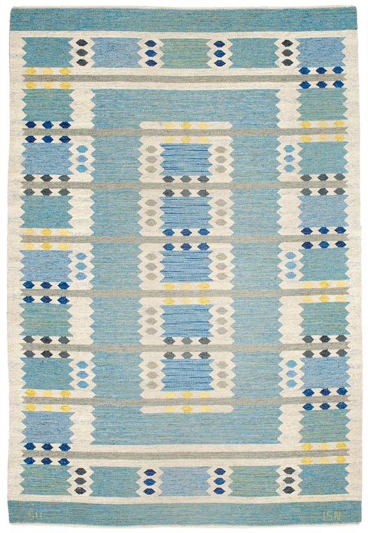 MATTA. Rölakan (flat weave). Signed SH ISN (Svensk Hemslöjd).