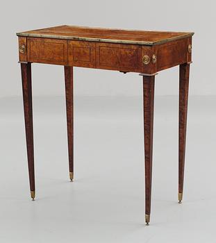 A Gustavian table by A. Lundelius.