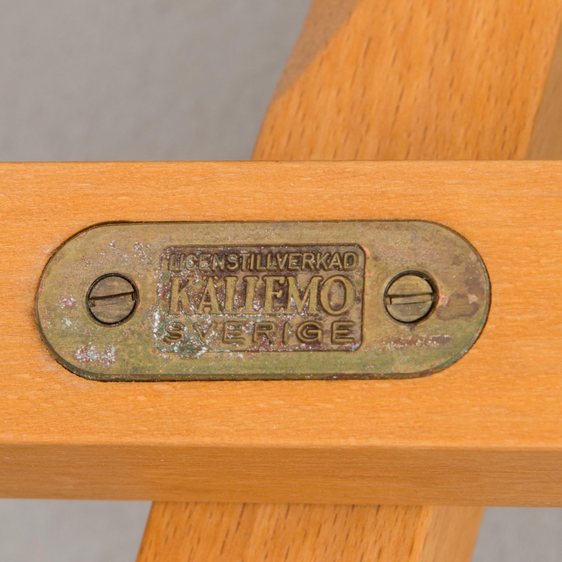 A pair of folding chairs for Interna, Denmark, late 20th Century.