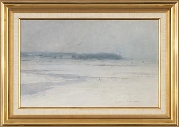 Charlotte Wahlström, olja på papp-pannå, signerad.
