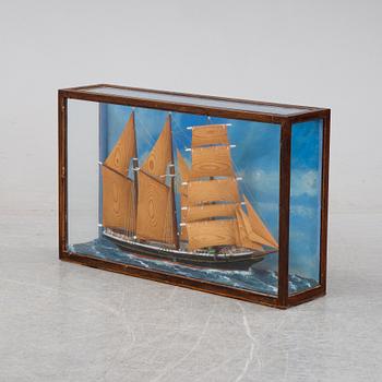 A ship model, S7S Jarl, 1931.