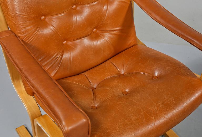 FÅTÖLJER, ett par, Westnofa Furniture, Norge, 1900-talets andra hälft.
