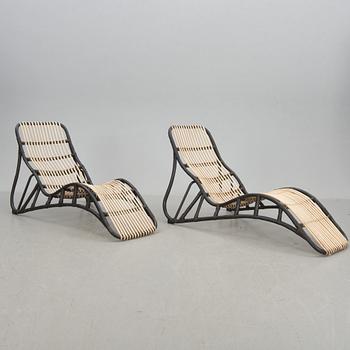 VILSTOLAR, ett par, 1900-tal.