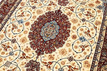 An Isfahan carpet, Central Persia, signed Akbaroff, c. 315 x 205 cm.